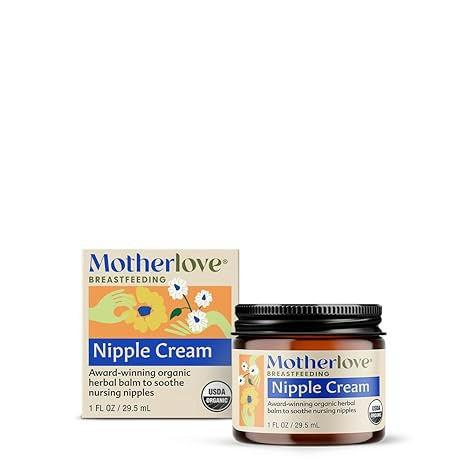 Motherlove Nipple Cream (1 oz) Organic Lanolin