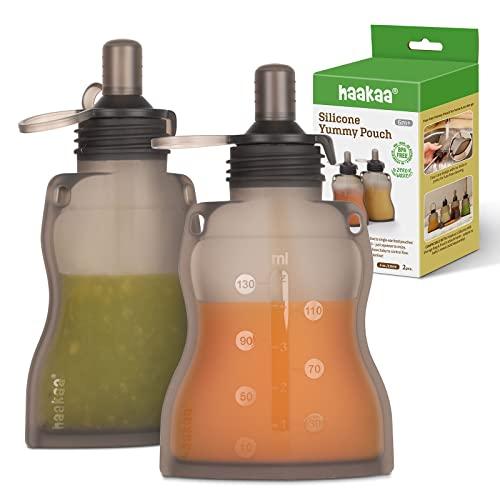 Haakaa Yummy Pouch Reusable Baby Food Pouch
