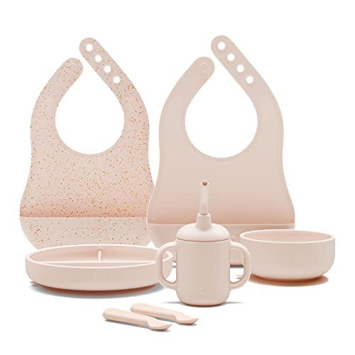 First Bites Silicone Baby Feeding Set