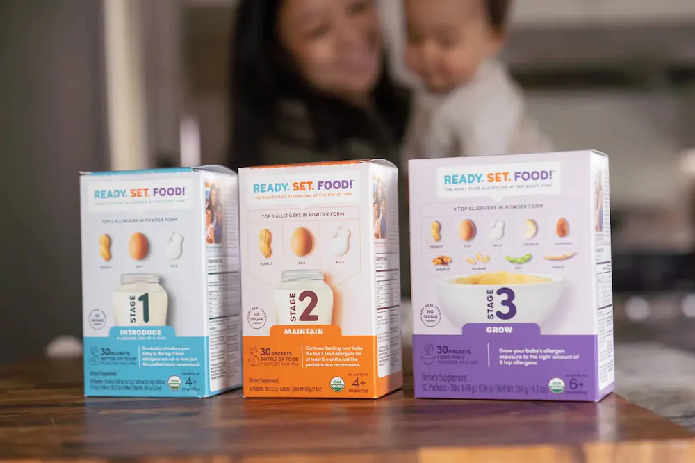 Introducing Solids - and Allergens: READY. SET. FOOD!