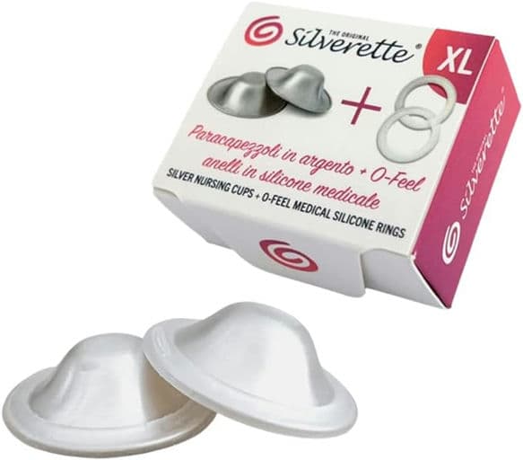SILVERETTE The Original Silver Nursing Cups