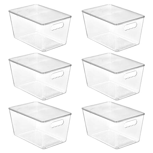 Vtopmart 6 Pack Clear Storage Containers