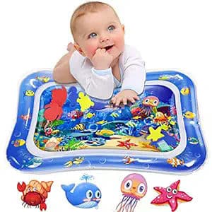 Infinno Inflatable Tummy Time Mat Premium Baby Water Play Mat for Infants and Toddlers