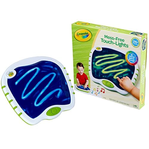 Toddler Touch Lights, Musical Doodle & Sensory Board, Sensory Toys for Toddlers, Mess Free Finger Painting, Ages 2+