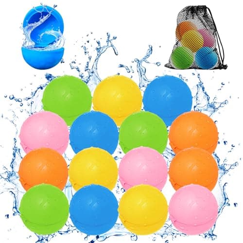 SOPPYCID Reusable Water Bomb balloons, Magnetic Refillable Water balls