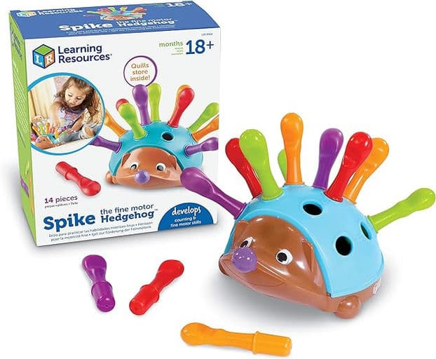 Spike The Fine Motor Hedgehog - Toddler Learning Toys