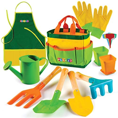 Play22 Kids Gardening Tool Set 12 PCS