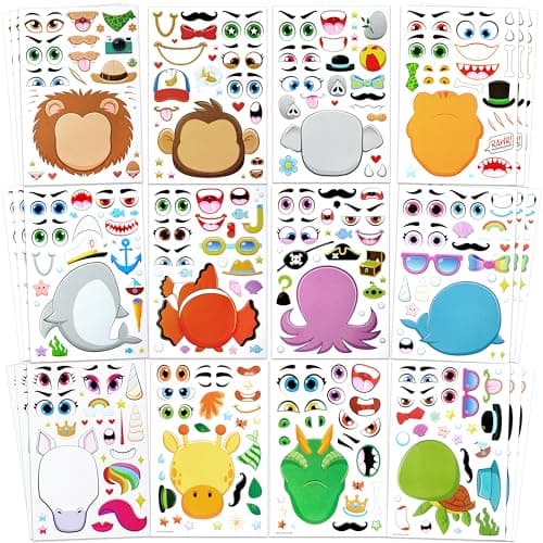 JOYIN Make a Face Stickers