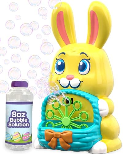 Move2Play Easter Bunny Bubble Blower