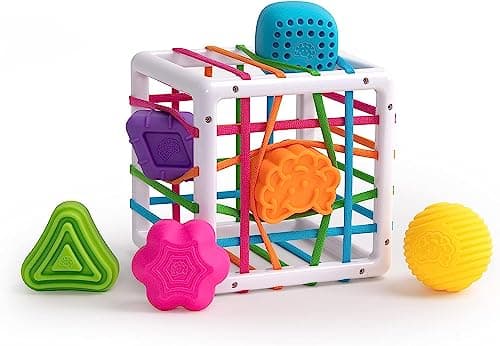 Fat Brain Toys Innybin - Sensory Shape Learning Toy