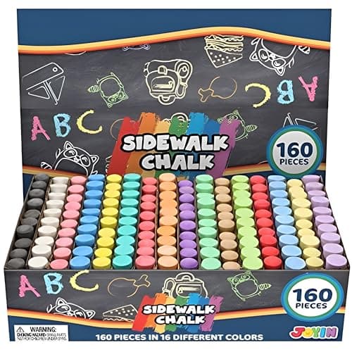 Washable Sidewalk Chalk Set