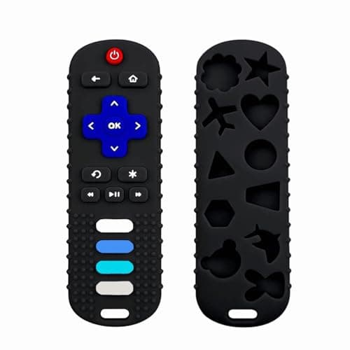 Silicone Baby Teething Toys,TV Remote Control Shape Teething Toys