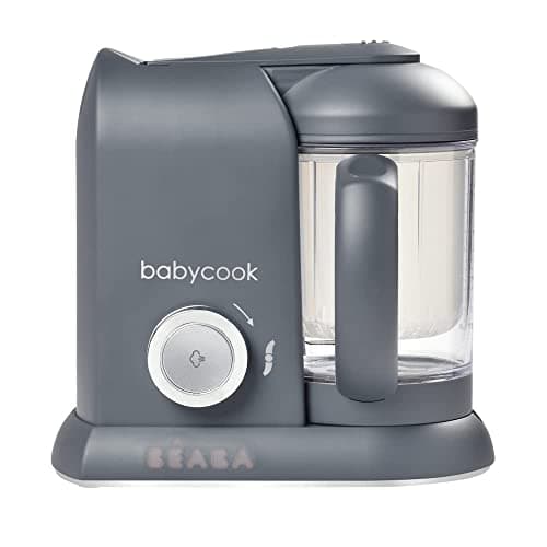 BEABA Babycook Solo 4 in 1 Baby Food Maker, Baby Food Processor, Steam Cook and Blender