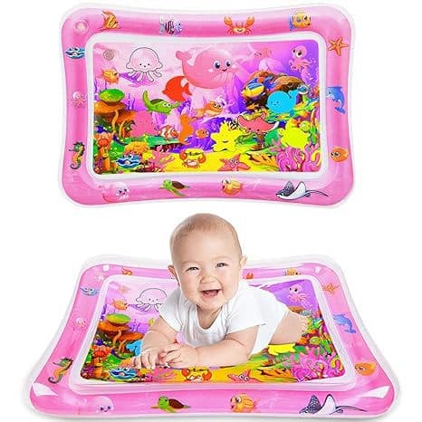 Tummy Time Water Mat Inflatable Baby Water Play Mat