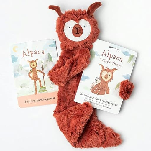 Slumberkins Snuggler Plush Stuffed Animal & Board Book Gift Set