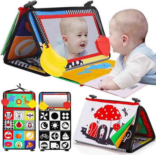 Tummy Time Baby Mirror Infant Toy