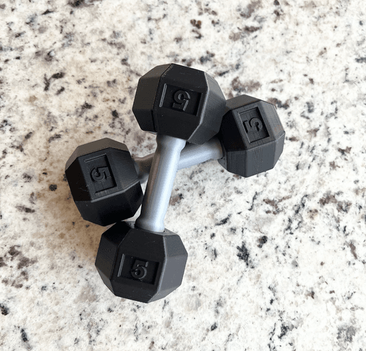 Baby RATTLE Dumbbell Perfect for Fitness Lovers and Baby