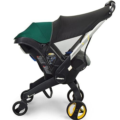 Custom Designed Sunshade Extension Compatible with Doona car seat Stroller