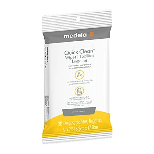 Medela Quick Clean Breast Pump and Accessory Wipes