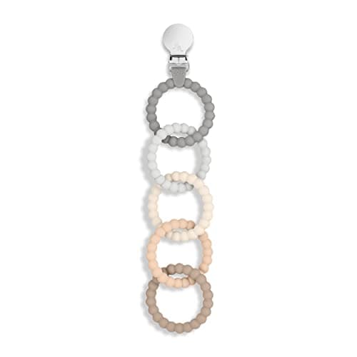Ryan & Rose Cutie Clinks Attachable Teether Chew Toy for Babies