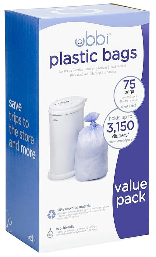 Disposable Diaper Pail Plastic Bags