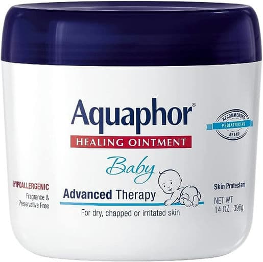 Aquaphor Baby Healing Ointment Advanced Therapy Skin Protectant, Dry Skin and Diaper Rash Ointment