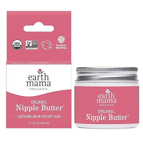Organic Nipple Butter Breastfeeding Cream by Earth Mama