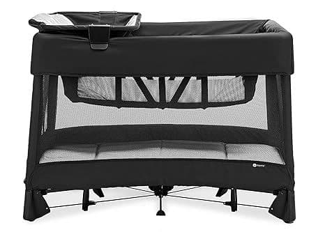 4moms Breeze Plus Portable Playard with Removable Bassinet and Baby Changing Station