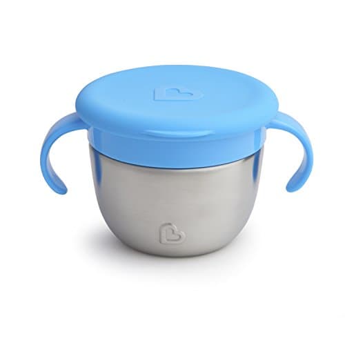 Stainless Steel Snack Catcher Cup with Lid
