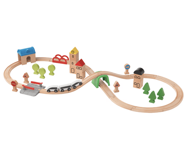 LILLABO 45-Piece Train Set With Track