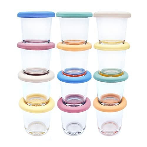 Elk and Friends Glass Baby Food Jars