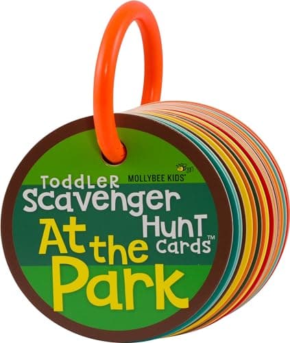 MOLLYBEE Kids Scavenger Hunt Cards