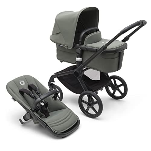 Bugaboo Fox 5 All-Terrain Stroller, 2-in-1 Baby Stroller with Full Suspension