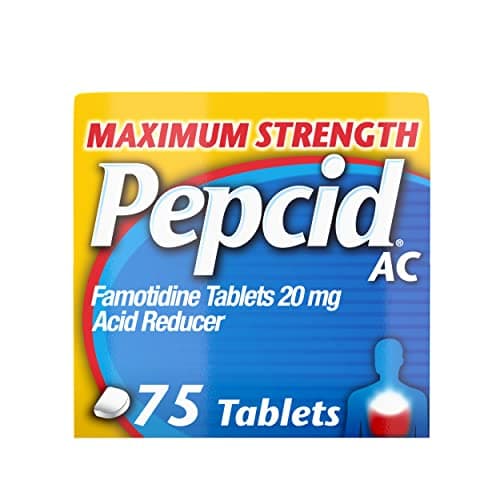 Pepcid AC Maximum Strength Heartburn Relief Tablets