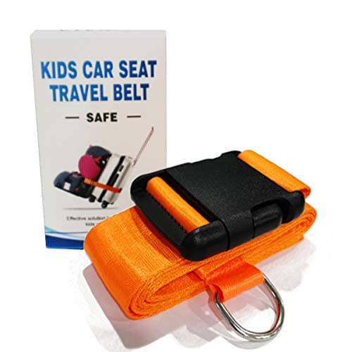 Car Seat Belt Strap to Suitcase