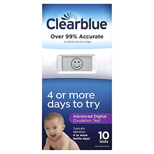 Clearblue Advanced Digital Ovulation Test, Predictor Kit, featuring Advanced Ovulation Tests with digital results