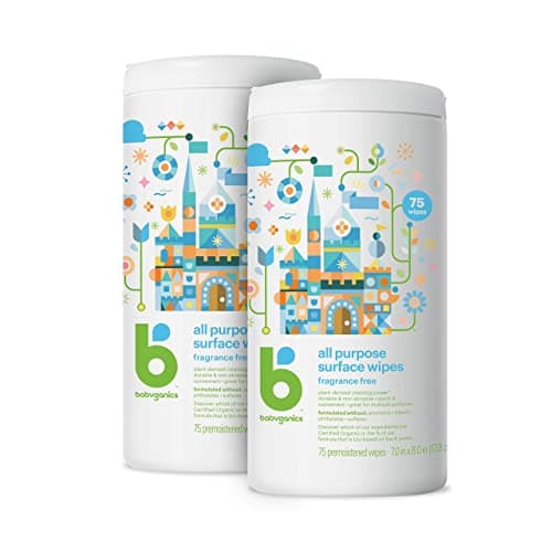 Babyganics All Purpose Surface Wipes