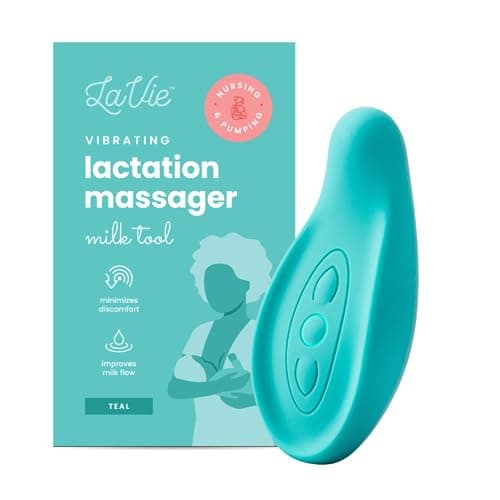 LaVie Lactation Massager for Breastfeeding, Nursing, Pumping, Support for Clogged Ducts, Mastitis, Engorgement