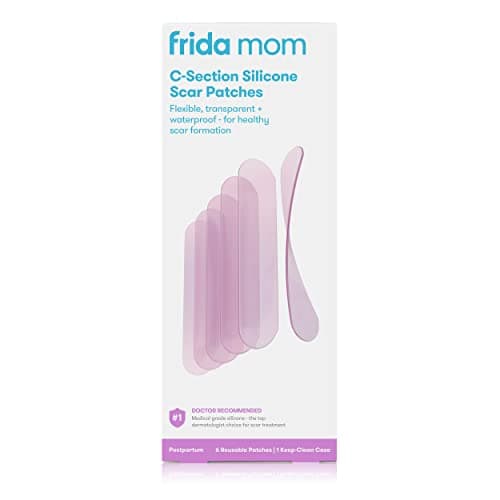 Frida Mom C-Section Silicone Scar Patches Reusable Medical Grade Treatment Great for Keloid Scars