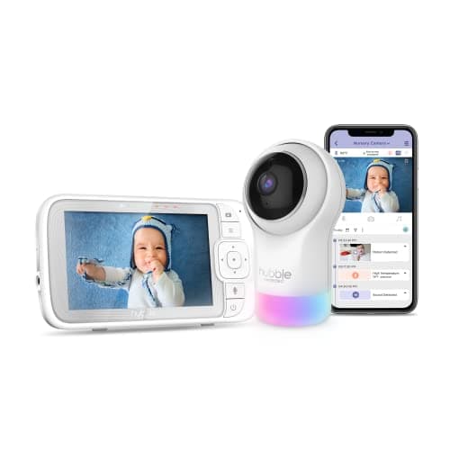 HUBBLE CONNECTED Nursery Pal Glow+ Smart Baby Monitor