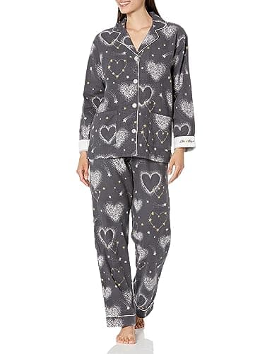 PJ Salvage Women's Loungewear Flannels Pajama Pj Set