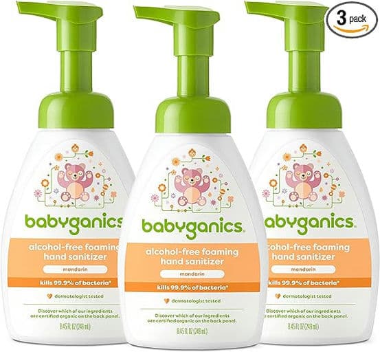 Babyganics Foaming Pump Hand Sanitizer