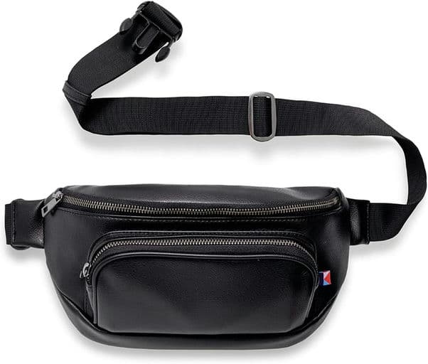 Kibou Vegan Premium Fanny Pack Diaper Bag
