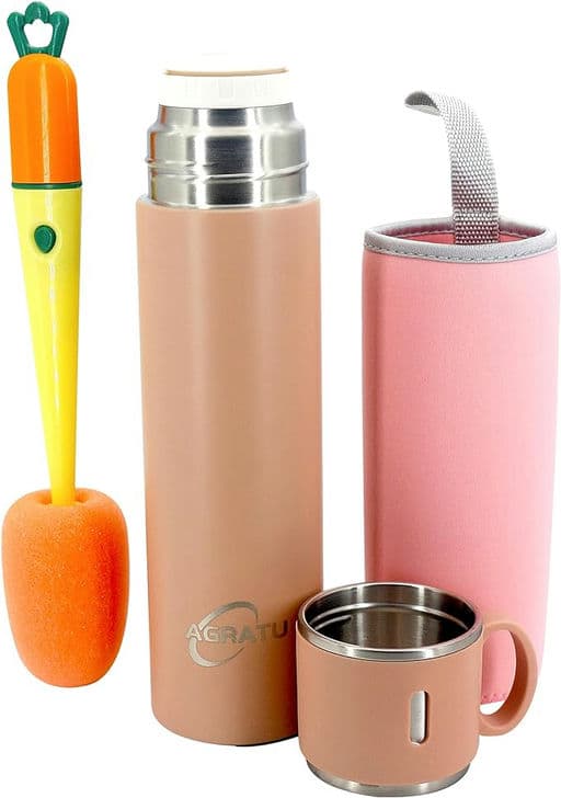 AGRATU Thermos Bottles for Hot and Cold Drinks