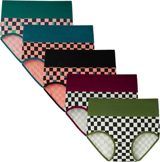 INNERSY Women's High Waisted Underwear