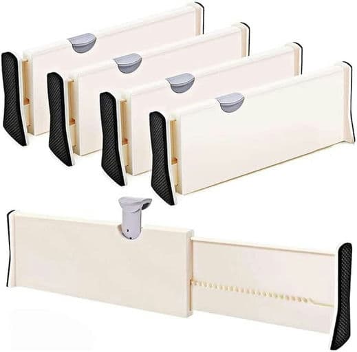 TILEMALL Drawer Dividers Set of 4