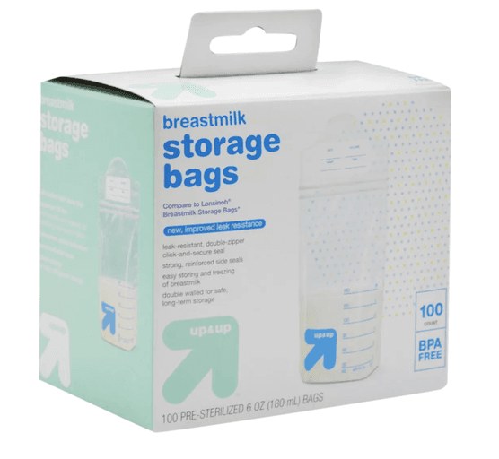 Target Up&Up Breastmilk storage bags