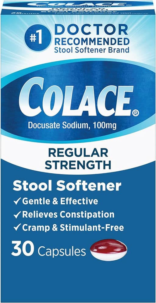 Colace Regular Strength Stool Softener