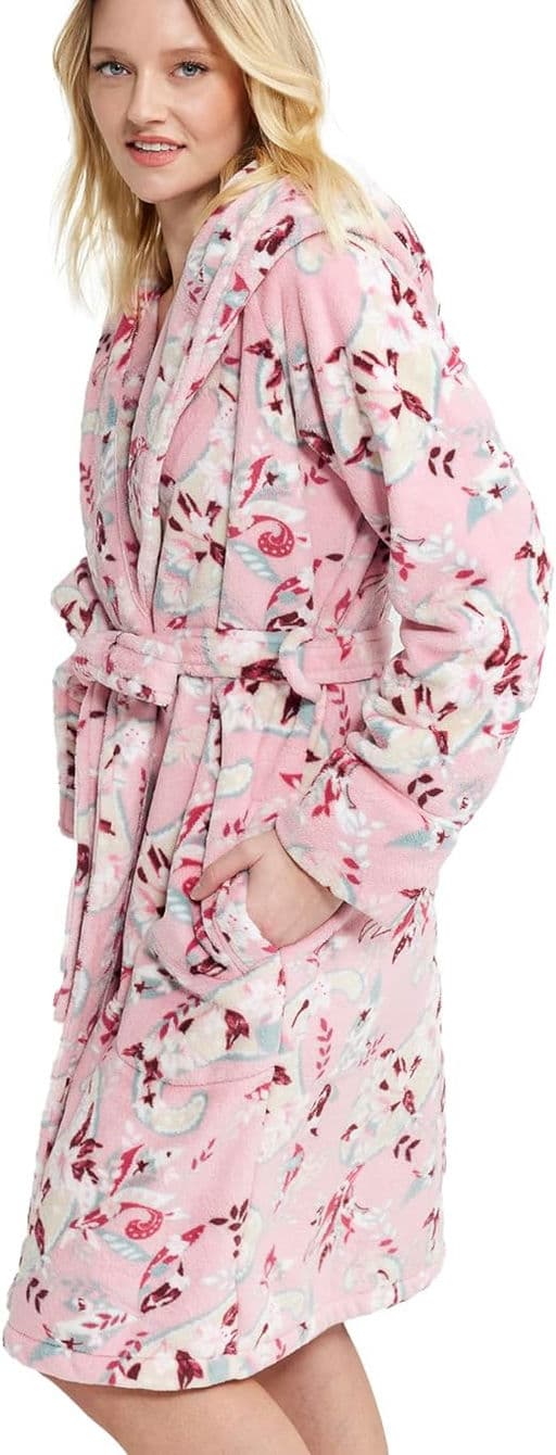Vera Bradley Women's Plush Fleece Robe
