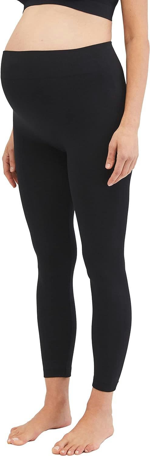 Motherhood Maternity Women's Maternity Pull on Fleece Legging